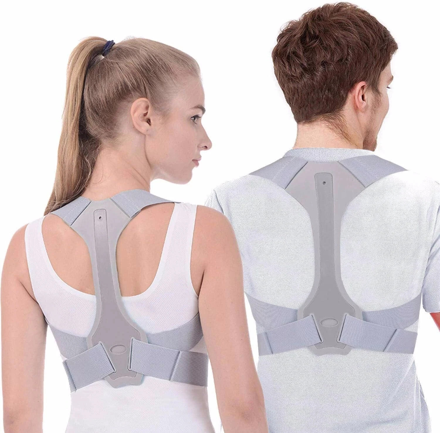Back Brace Posture Corrector, Shoulder Straightener for Upper and Lower back