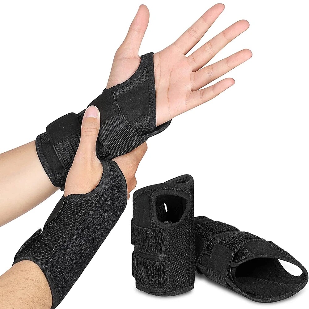 Wrist Support Splint Arthritis Band Carpal Tunnel Sprain Protector Hand Brace US