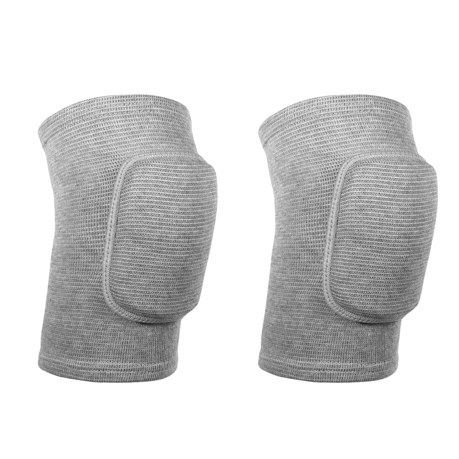 JIYIN 1 Pair Elbow Pads with Thicken Sponge Pad, Grey One Size,