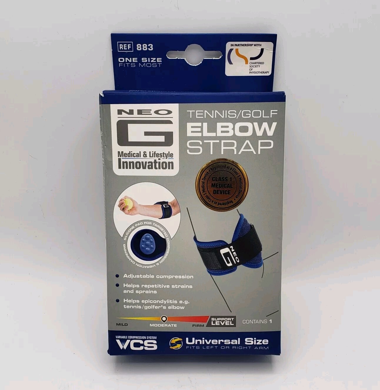 Neo-G Tennis/Golf Elbow Strap – Support For Epicondylitis, Tennis/Golfers Elb…