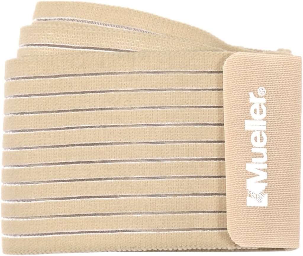 MLR Sport Care Elasticated Wonder Wrap 3 ” x 4.6 ft Beige Small/Medium Provides