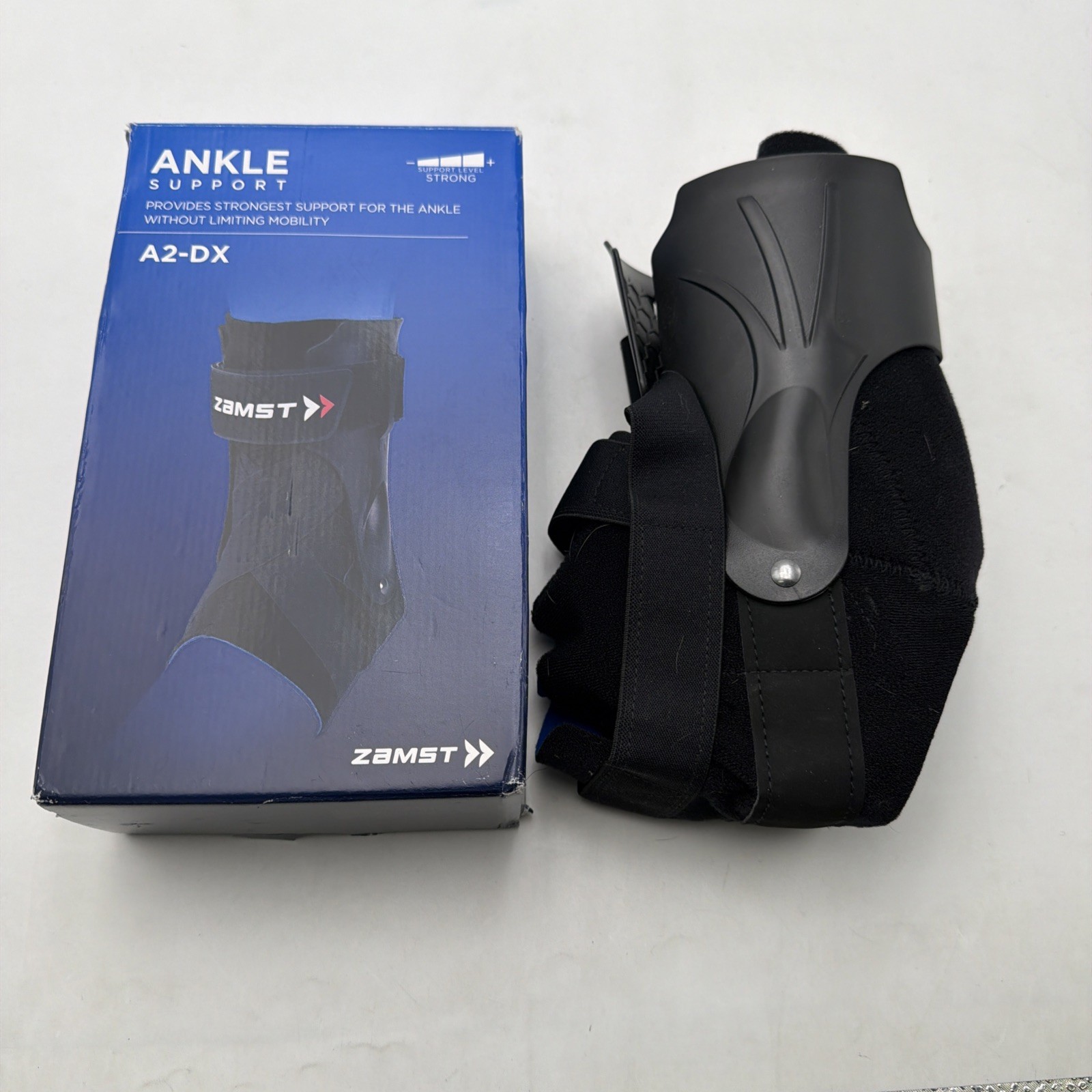 Zamst A2-DX Ankle Support Brace Right L Strong Stabilizer Sports Injury Preventi
