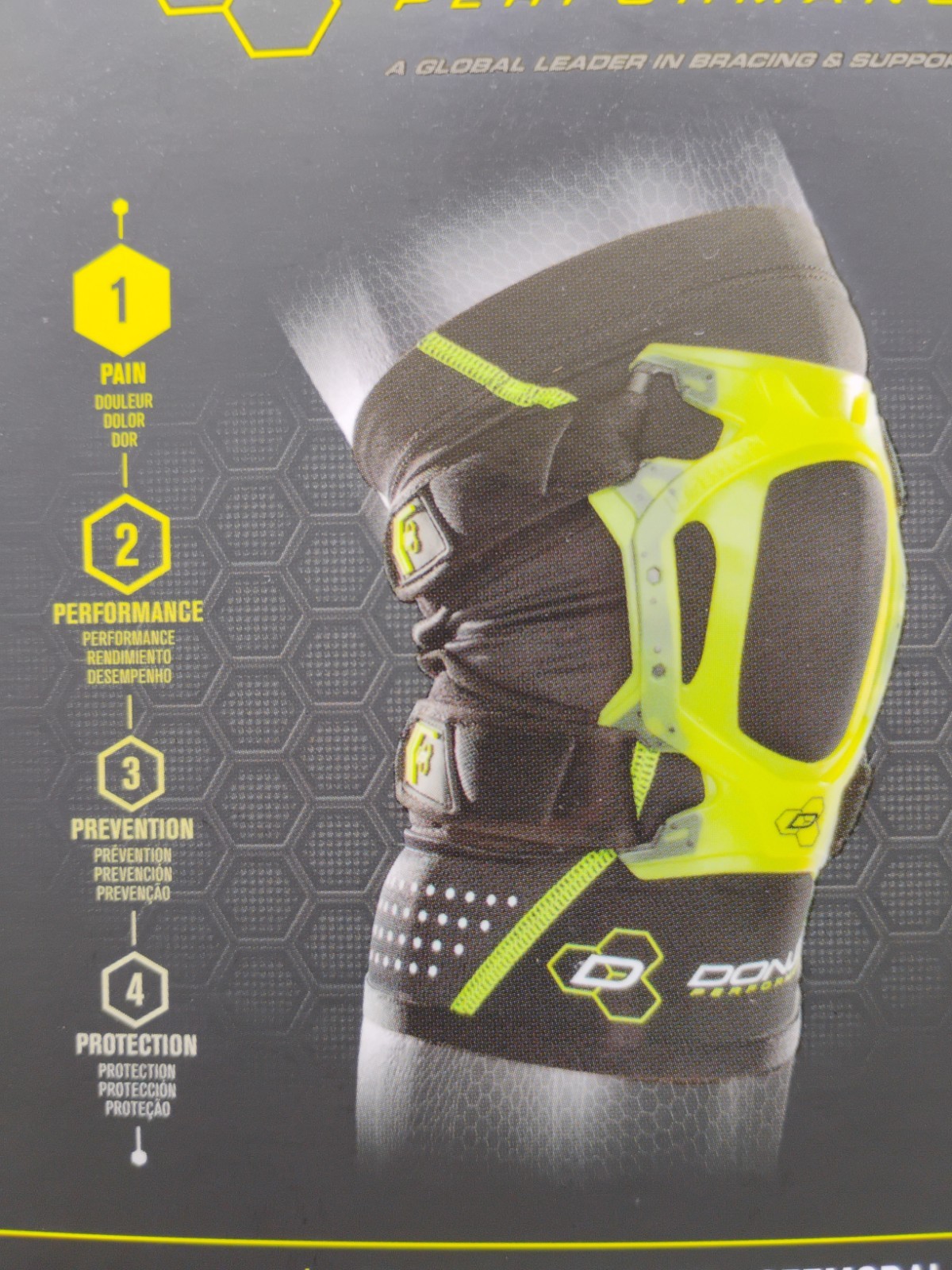 DonJoy Performance Webtech Short Knee Brace Small (L or R) New