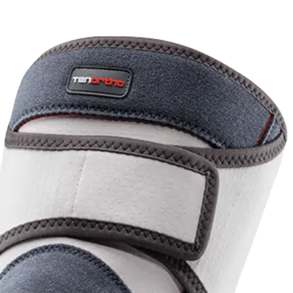 Tenortho Genutonic Tubular Knee Brace with Slats Grey