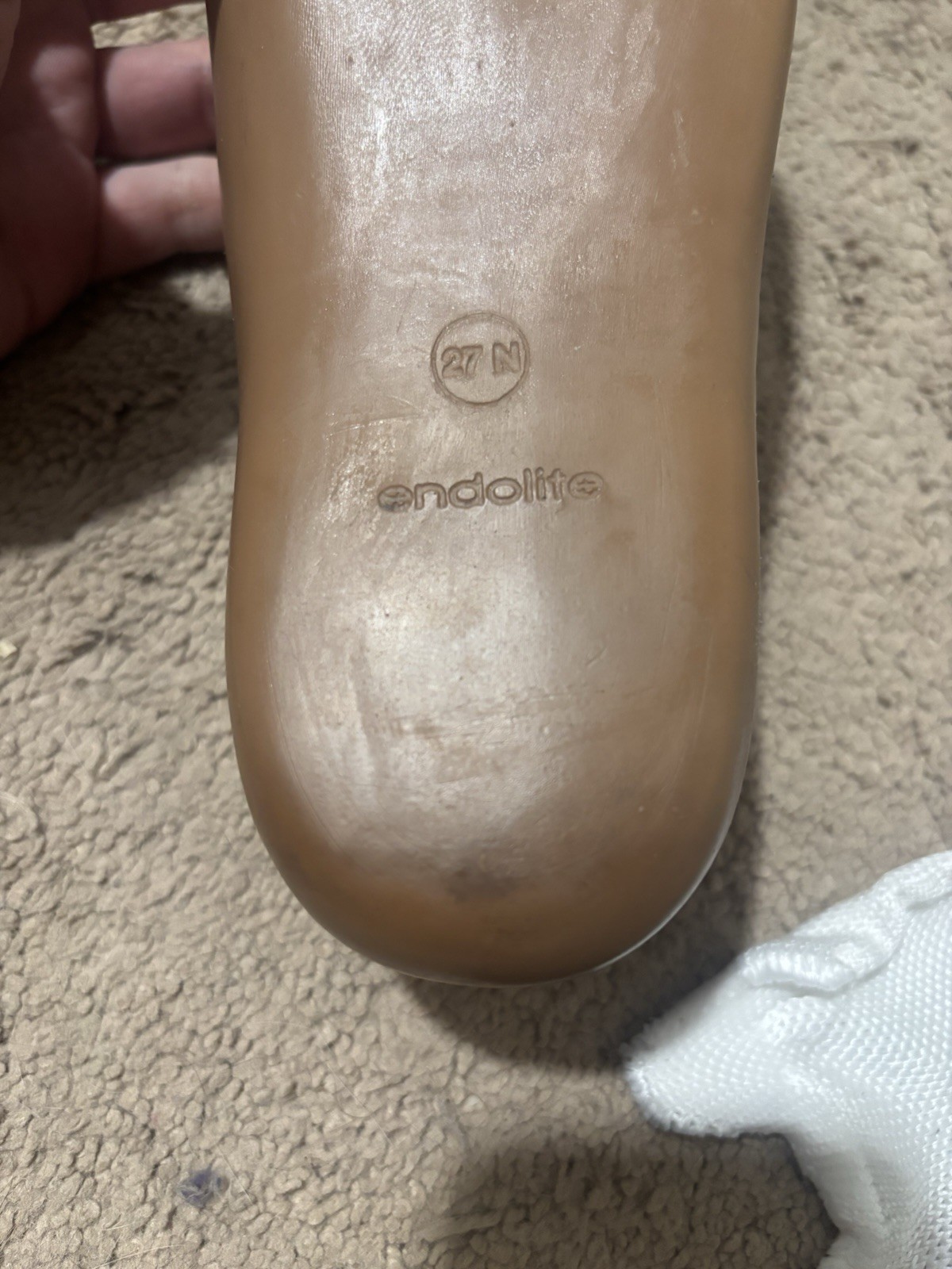 Endolite Blatchford Echelon Prosthetic Left Foot Size 27 / Cat 4 Carbon Fiber