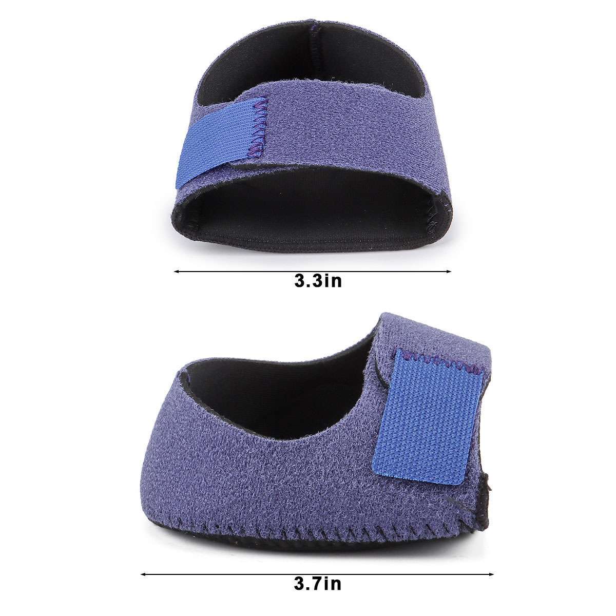 1/2 Pairs Heel Cups Protector Plantar Fasciitis Socks Pads For Foot Support Pain