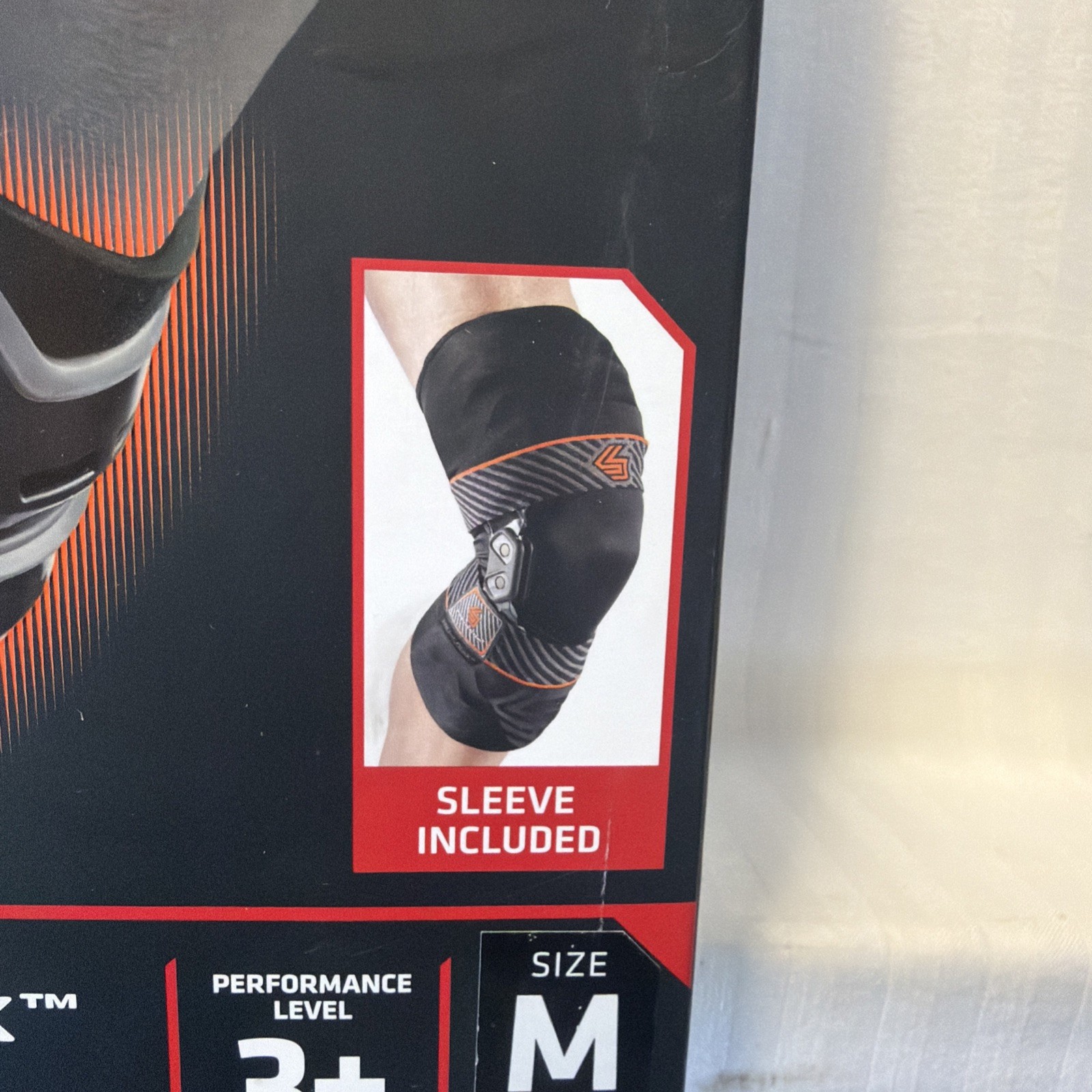 Shock Doctor Bio-Logix Knee Brace Size M Left Knee. 2090 Performance Level 3+