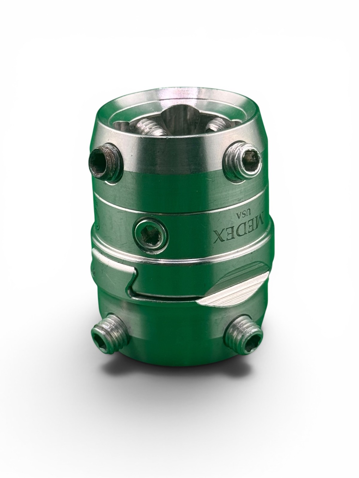 Medex titanium double receiver with rotation and offset. Titanium. 3T82