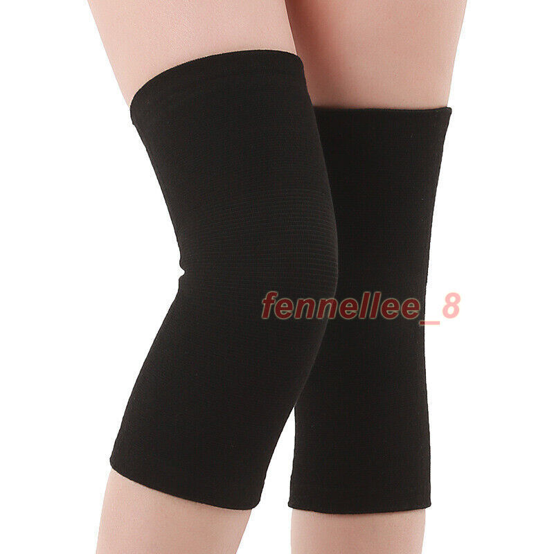 Knee Support Bamboo Compression Sleeve Arthritis Pain Relief Joint Support 1Pair