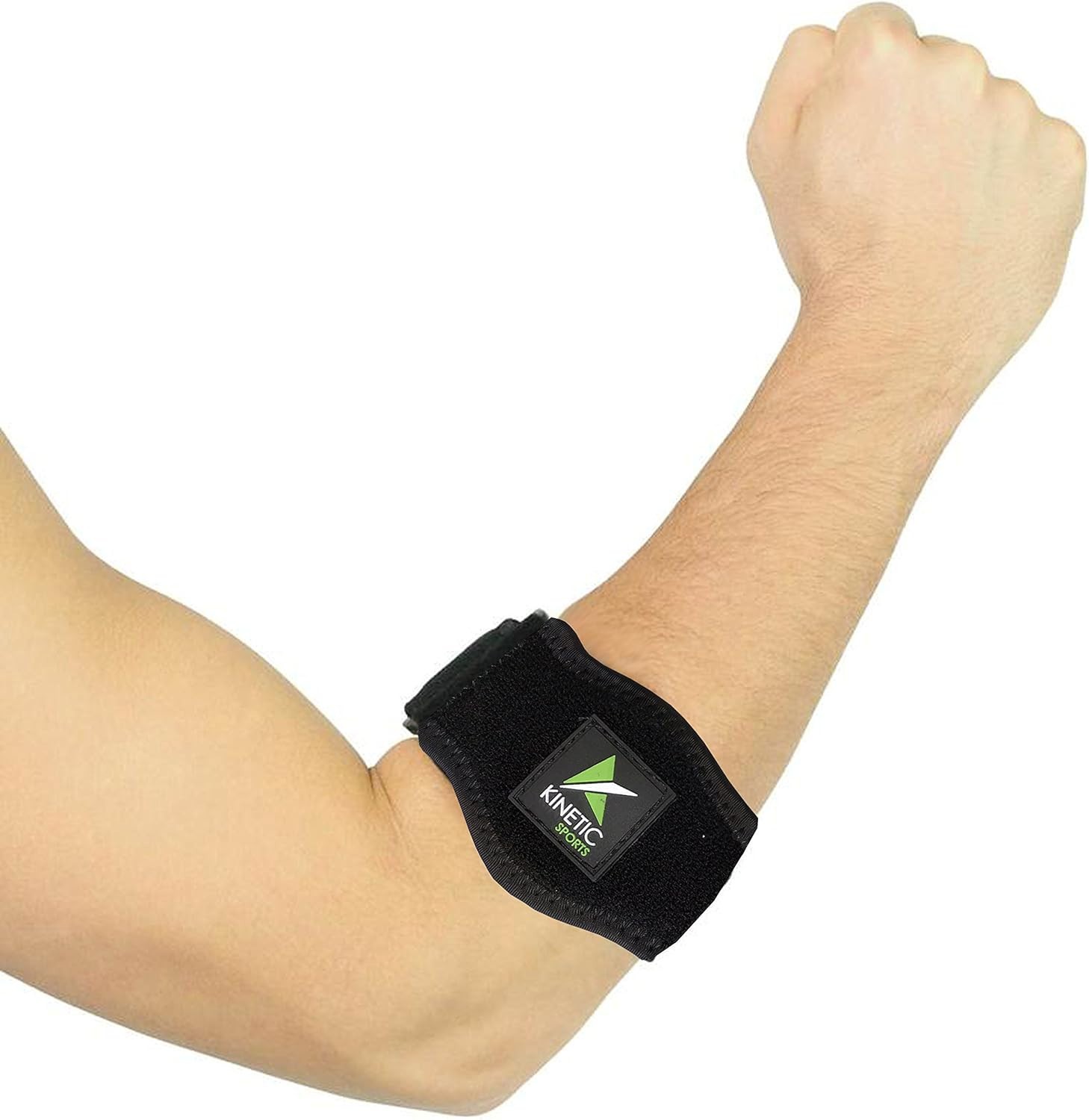 Tennis Elbow Brace (1 Pack) –Best Elbow Support Strap for Tennis & Golfers Elbow
