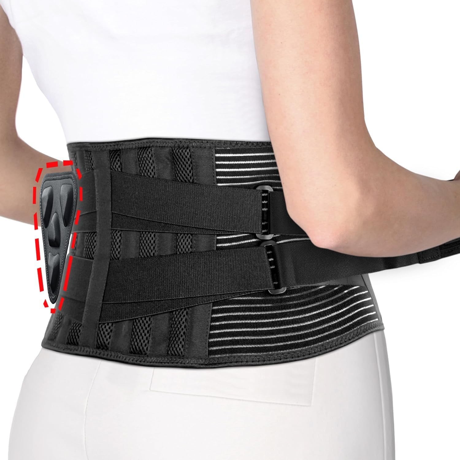 Back Brace for Lower Back Pain Relief Women & Man From Sciatica, Herniated Di