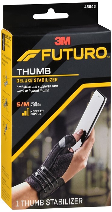 FUTURO Thumb Deluxe Stabilizer Moderate Small/Medium 1 EA