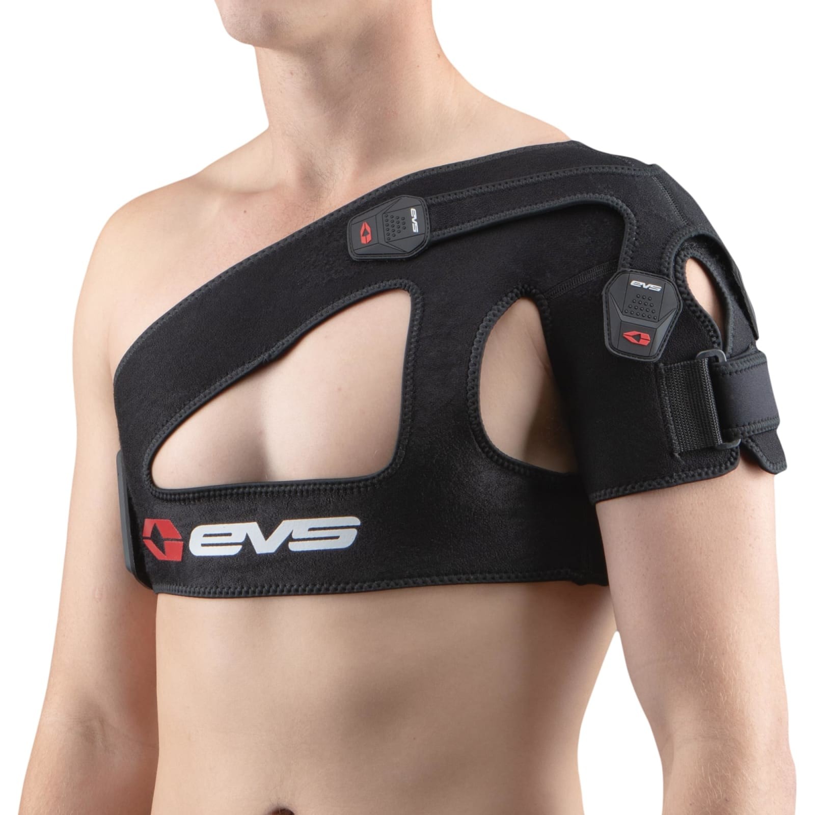 EVS Sports SB03 Shoulder Brace Black XX-Large Compression X-Strap Rotator Cuff