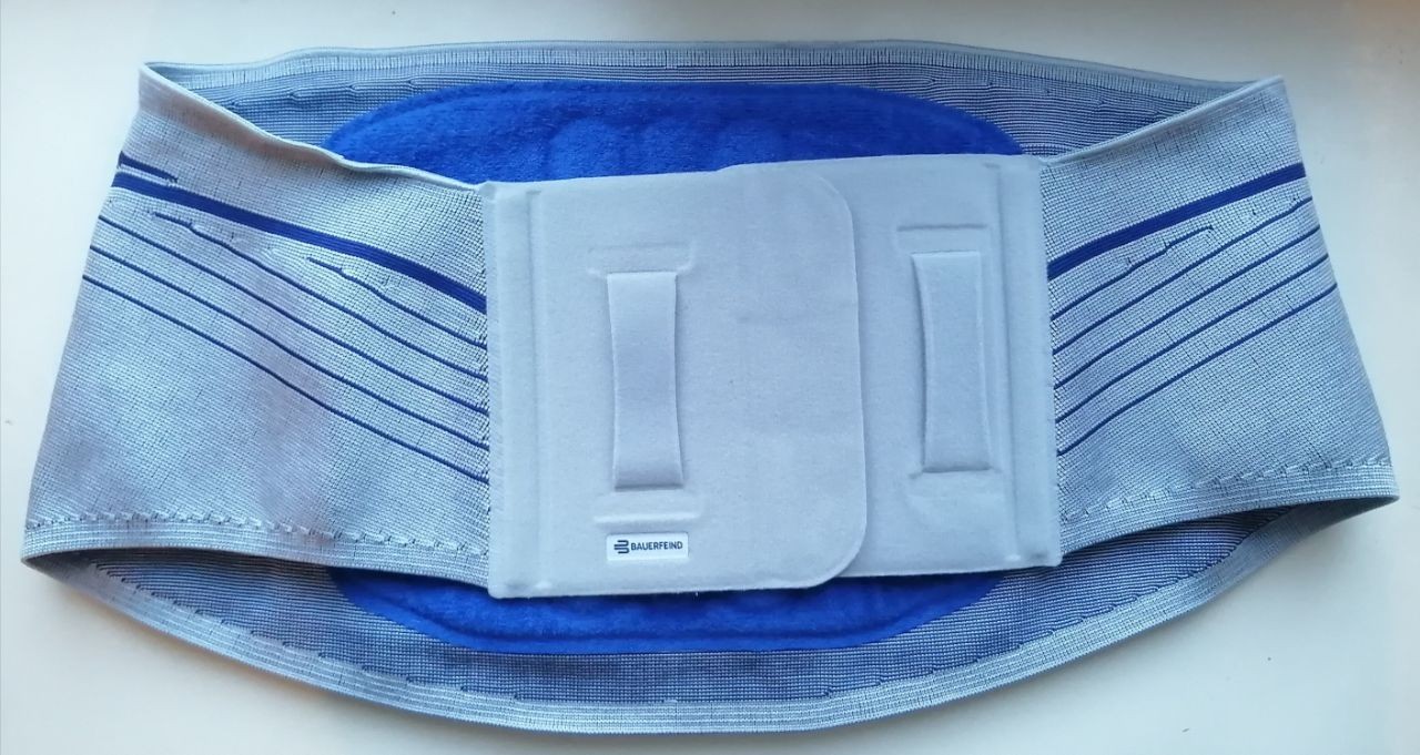 Bauerfeind Lumboloc Back Brace Support Size 6 Belt Germany Made 4 Ribs XXL
