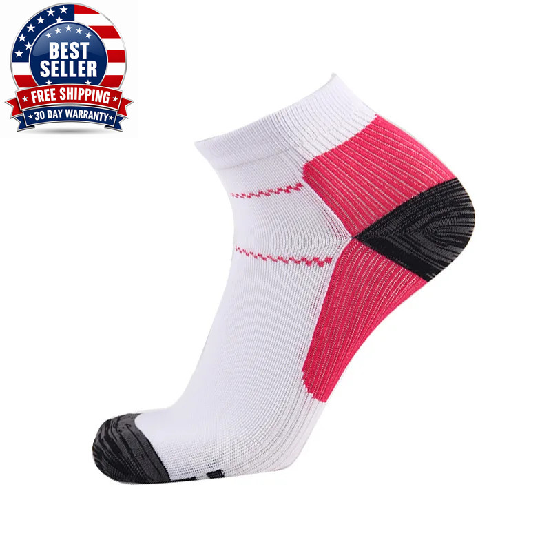Fashion Sport Men Women Unisex Foot Compression Socks for Plantar Fasciitis Heel