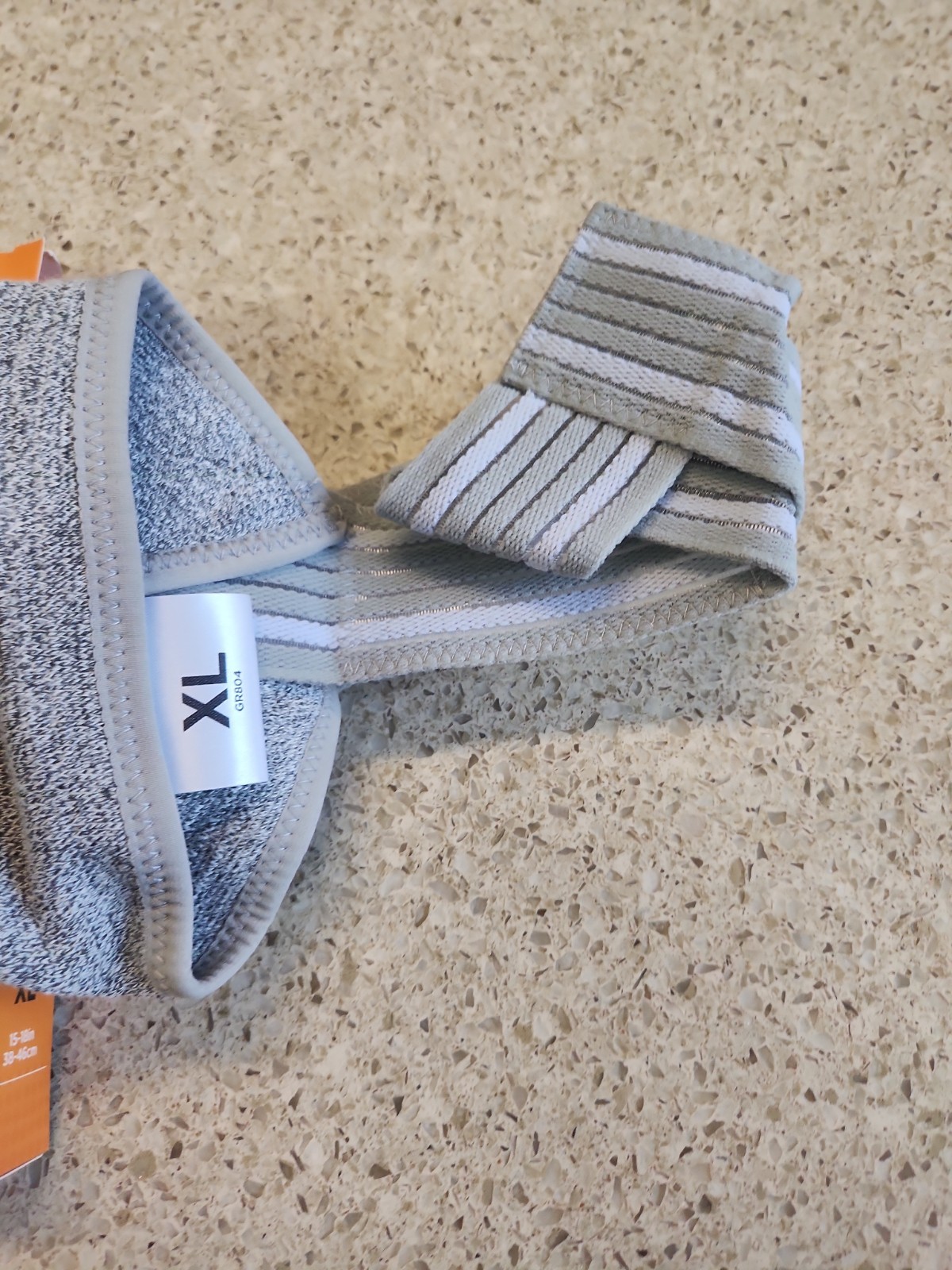 Incrediwear incredibrace shoulder brace support gray size Xl