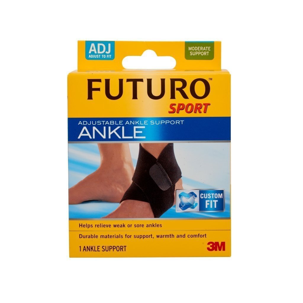 Futuro Adjustable Ankle Support Weak Sore Ankle Relief Moderate Comfort 1 ct