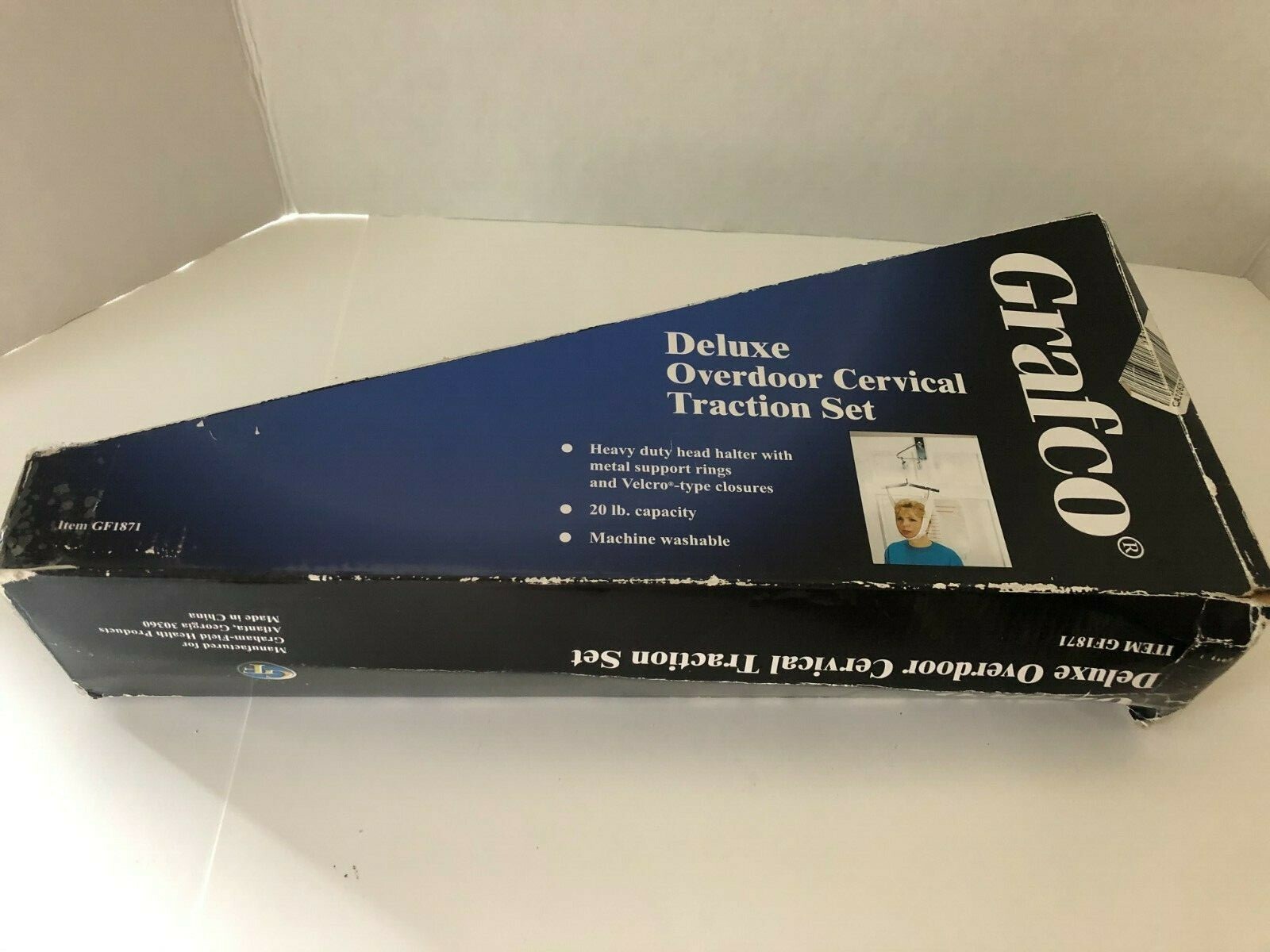 NEW Grafco Deluxe Over-door Cervical Traction Set (Item: GF1871)
