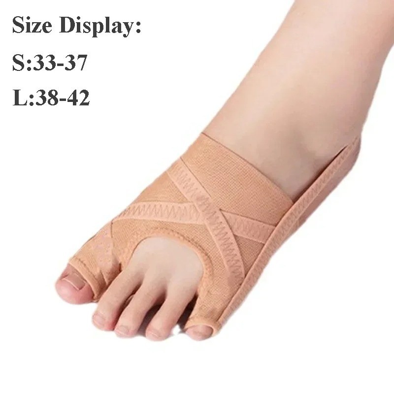 Fabric Bunion Corrector Breathable Adjustable Hallux Valgus Sleeve Spacer Separa