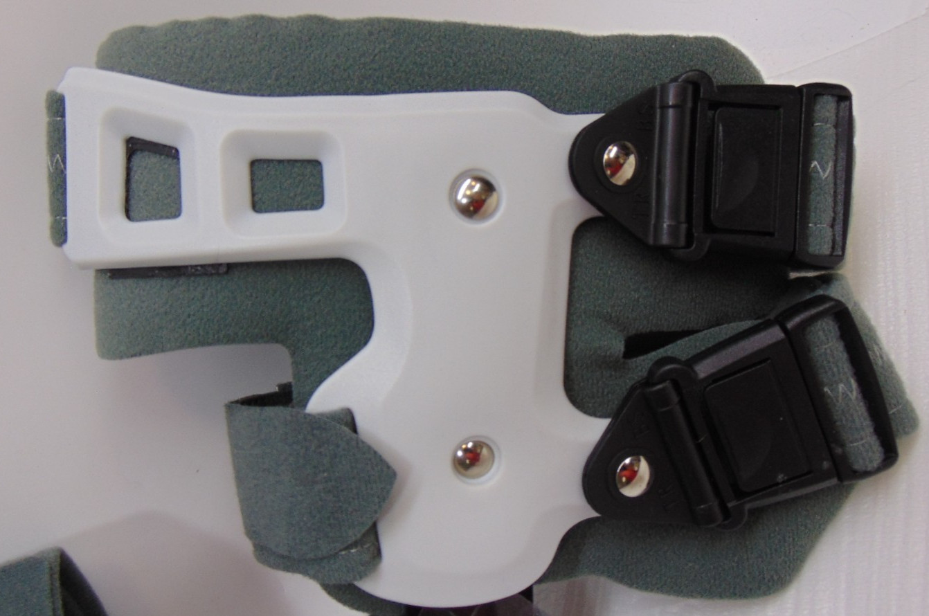 OA Unloader Knee Brace Adjustable Metal Medial Lateral Left ROM Control Support
