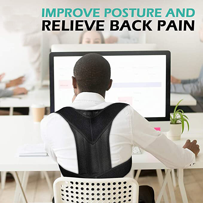 Posture Corrector Improve Thoracic Kyphosis Back Support Brace Prevent Slouching