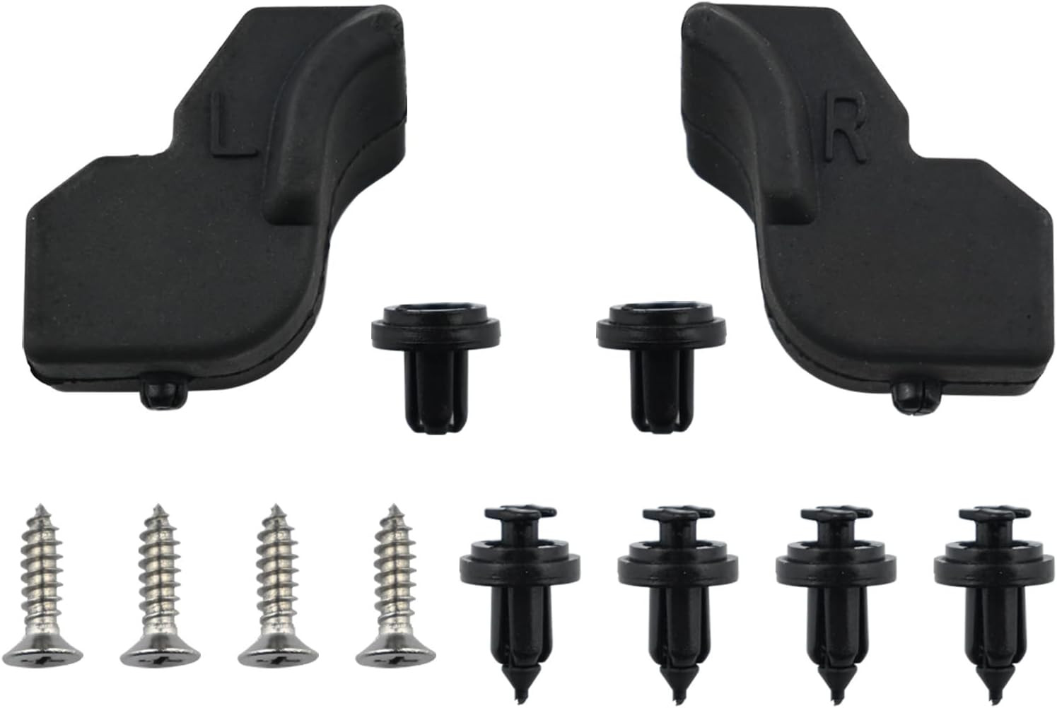 Upgraded Left & Right Tailgate Bumper Stopper Rubber Bushing FL3Z99439A00A Compa