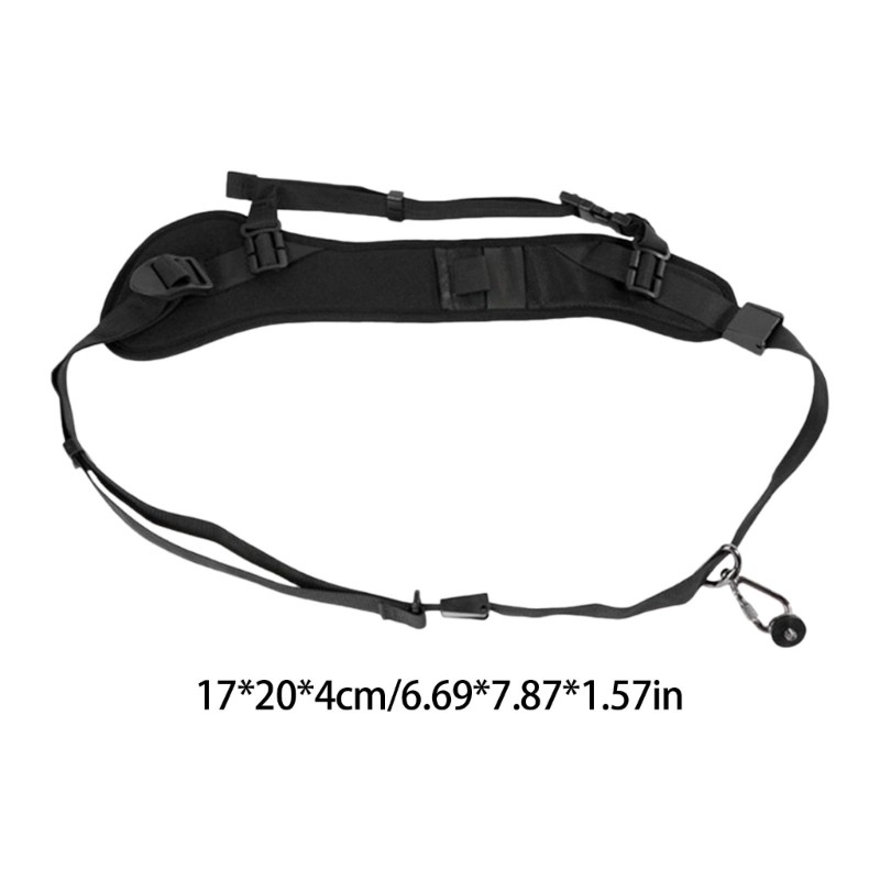 Adjustable Comfort Fit Shoulder Strap Featuring Slide Lock System for Secure