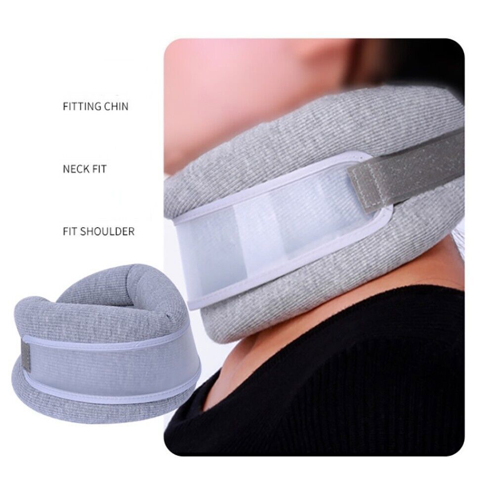Professional Adjustable Cervical Collar Neck Traction Brace Support Pain Relief