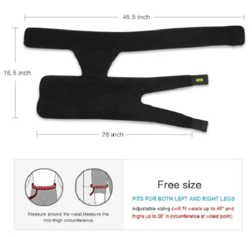 Hip Brace Compression Groin Support Wrap