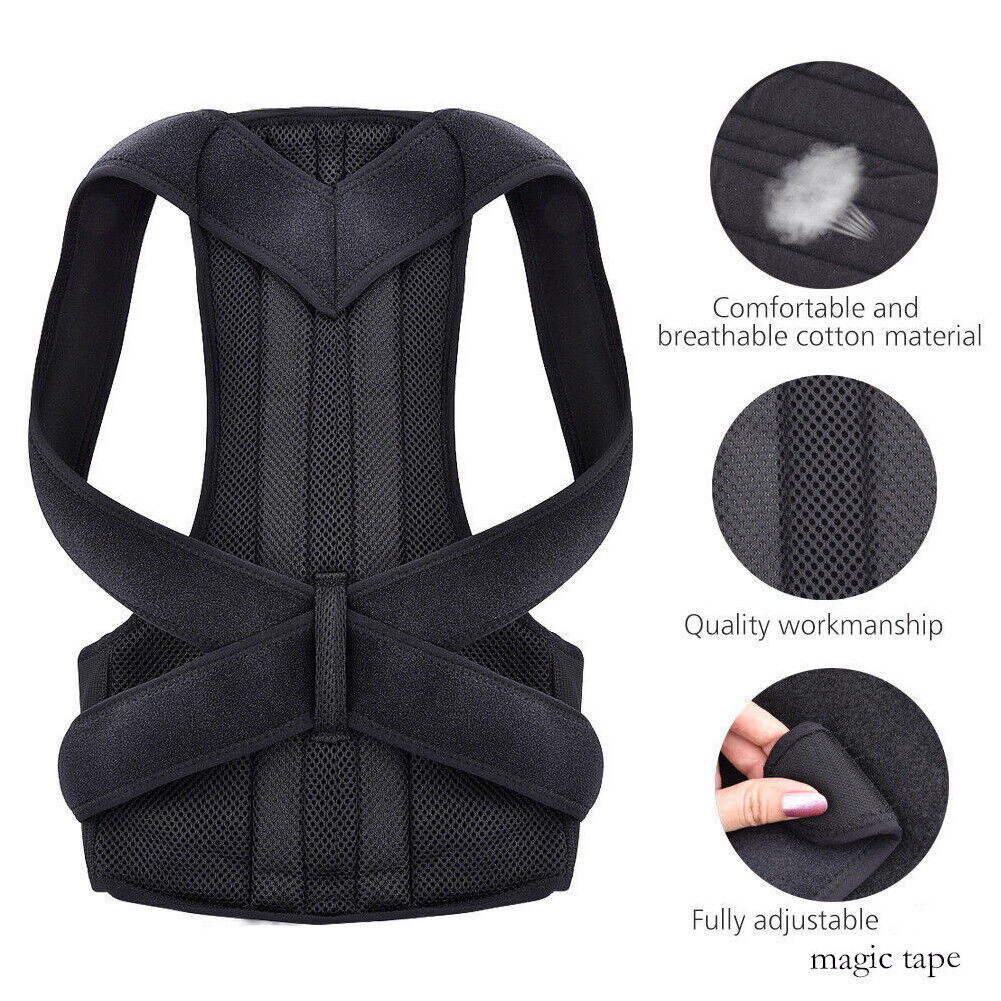 Improve shoulder Back Posture and reduces pain Correct Brace Belt for Men Women