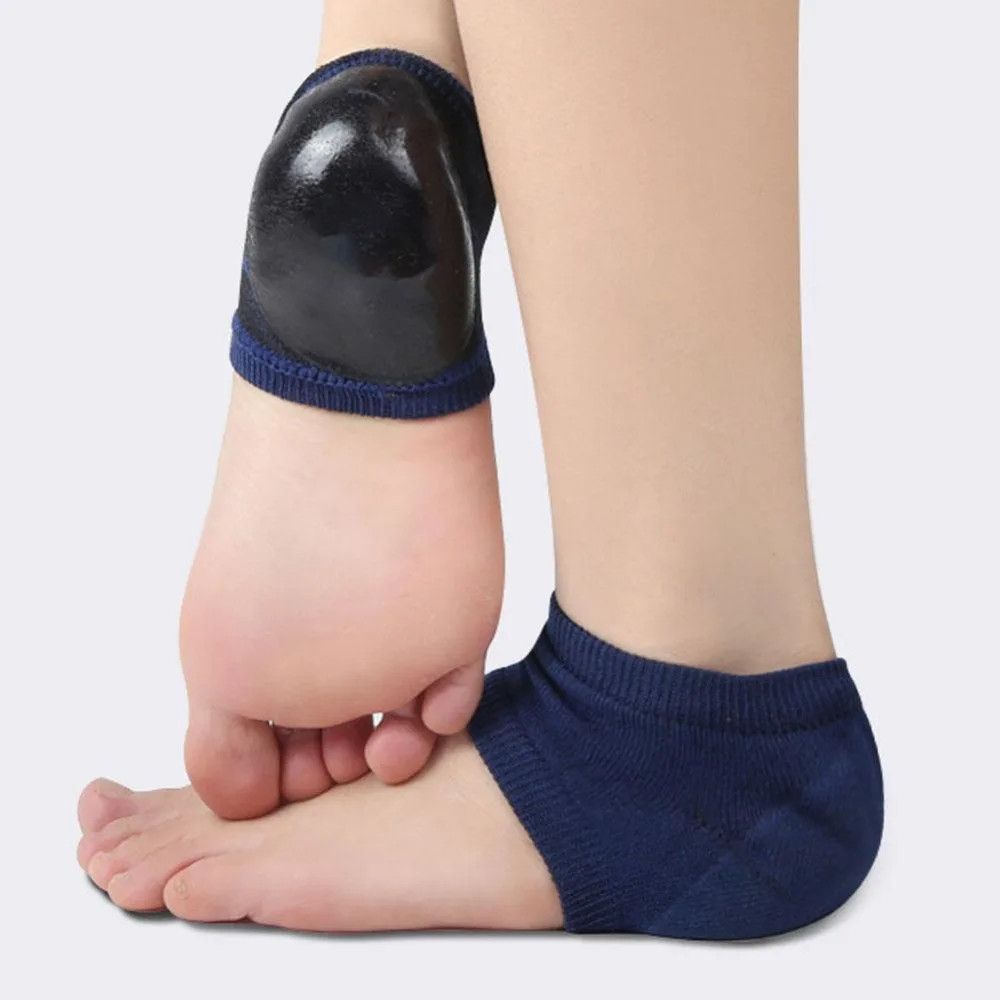 Silicone Heel Protective Cover Moisturizing Polyester Shoe Pads Skin Repair Pain