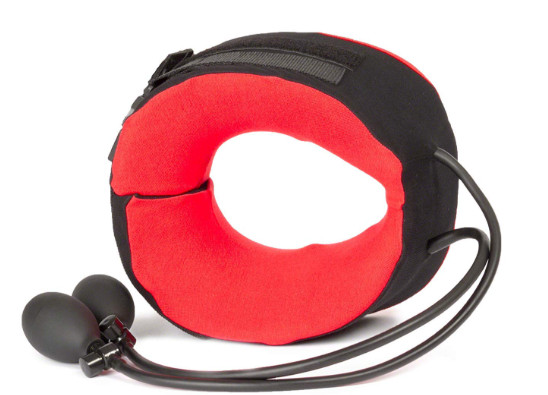 TracCollar Inflatable Cervical Neck Traction Collar Support Device by BodyMed