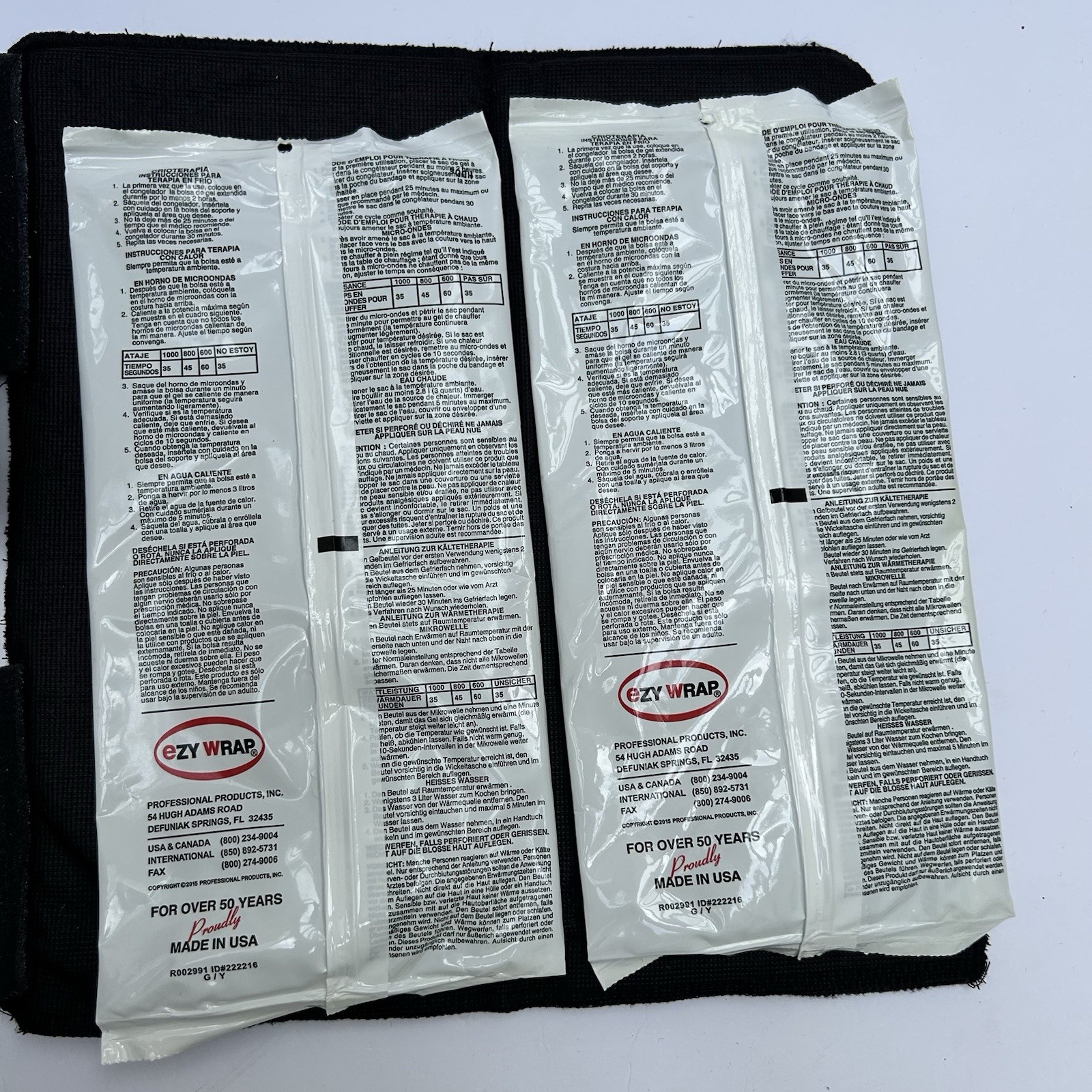 New Sealed Ezy Wrap Universal Cryotherapy Hot Cold Therapy Compression Adjusts