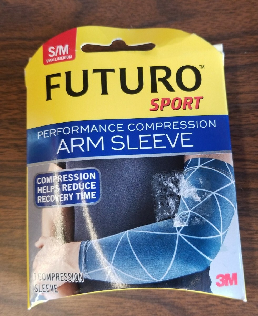 Futuro Sport Performance Compression Arm Sleeve, Sz. SM/MD