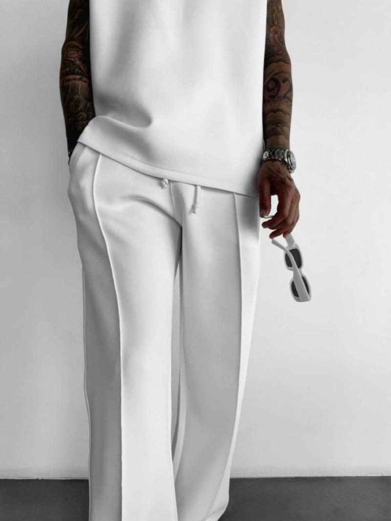 Pantalones Deportivos Largos Para Hombres Chándal De Correr Culturismo Moda Gym