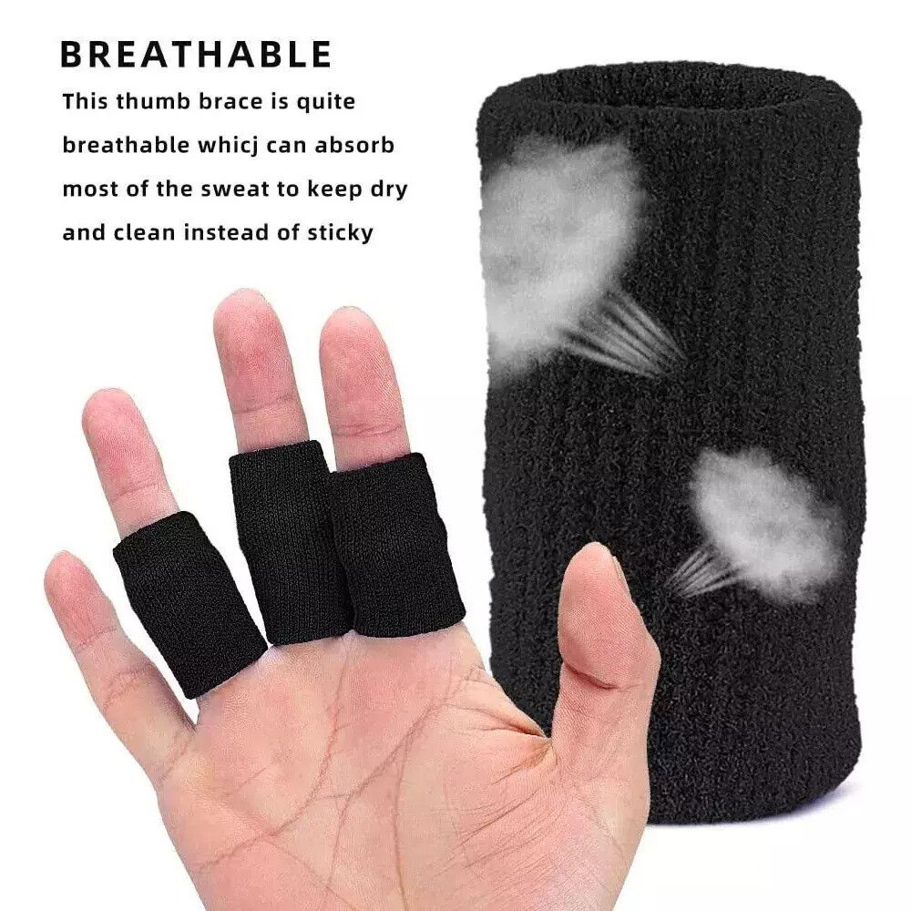 10 PCS Finger Splint Trigger Finger Brace Sleeves Pain Relief Sports Support FNS