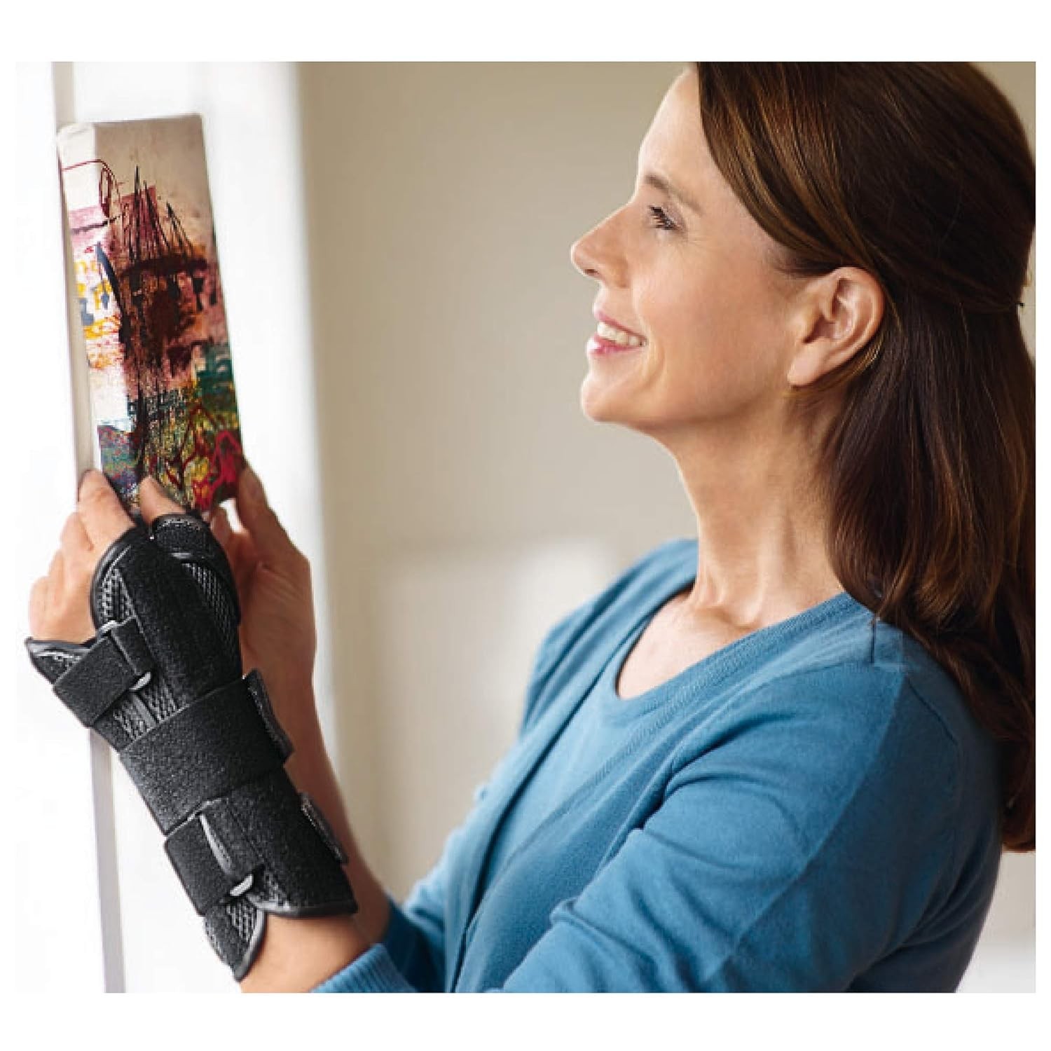 Actimove Manus Forte Plus Wrist & Thumb Brace Large/X-Large Left Black