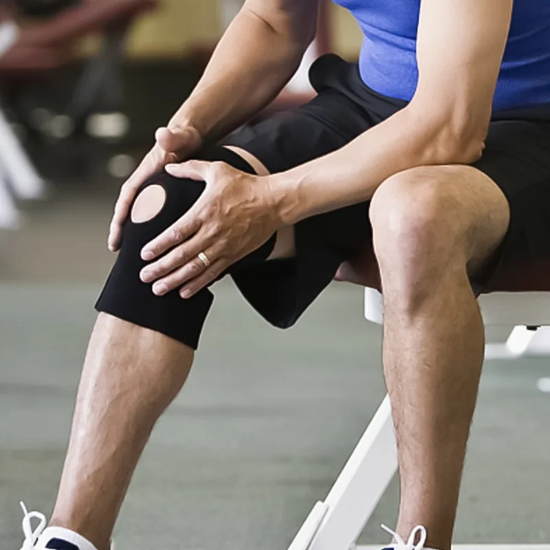 1PC Adjustable Elastic Knee Support Brace Kneepad Patella Knee Pads Hole Sports