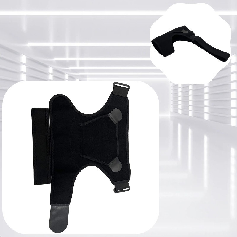Sports Shoulder Brace Pads Bidirectional Adjustable Pressurized Shoulder Fixator