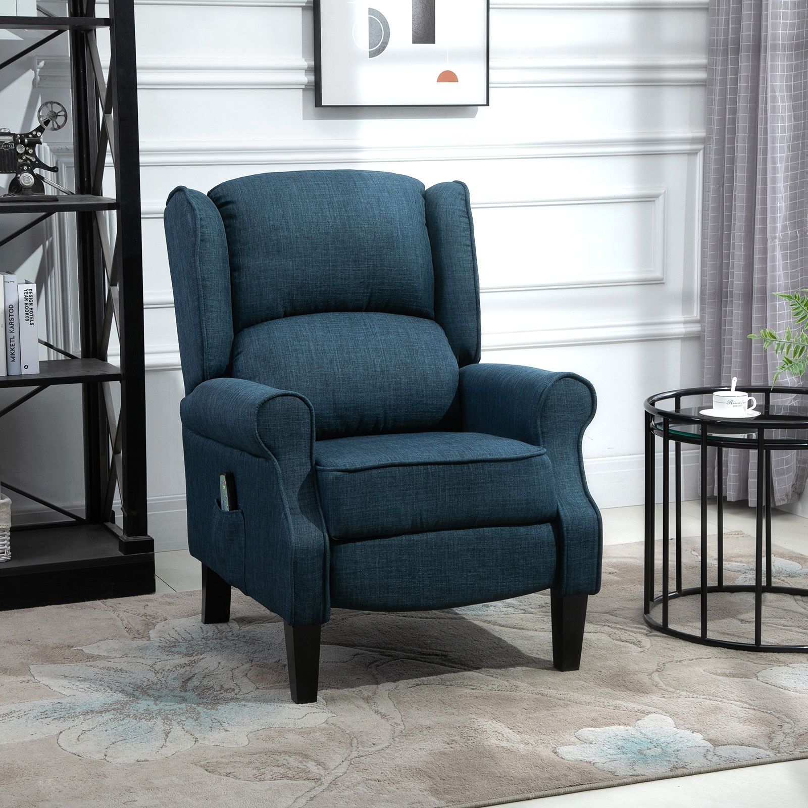 Massage Sofa Chair with Heat, Massage Recliner Chair with Remote Controller