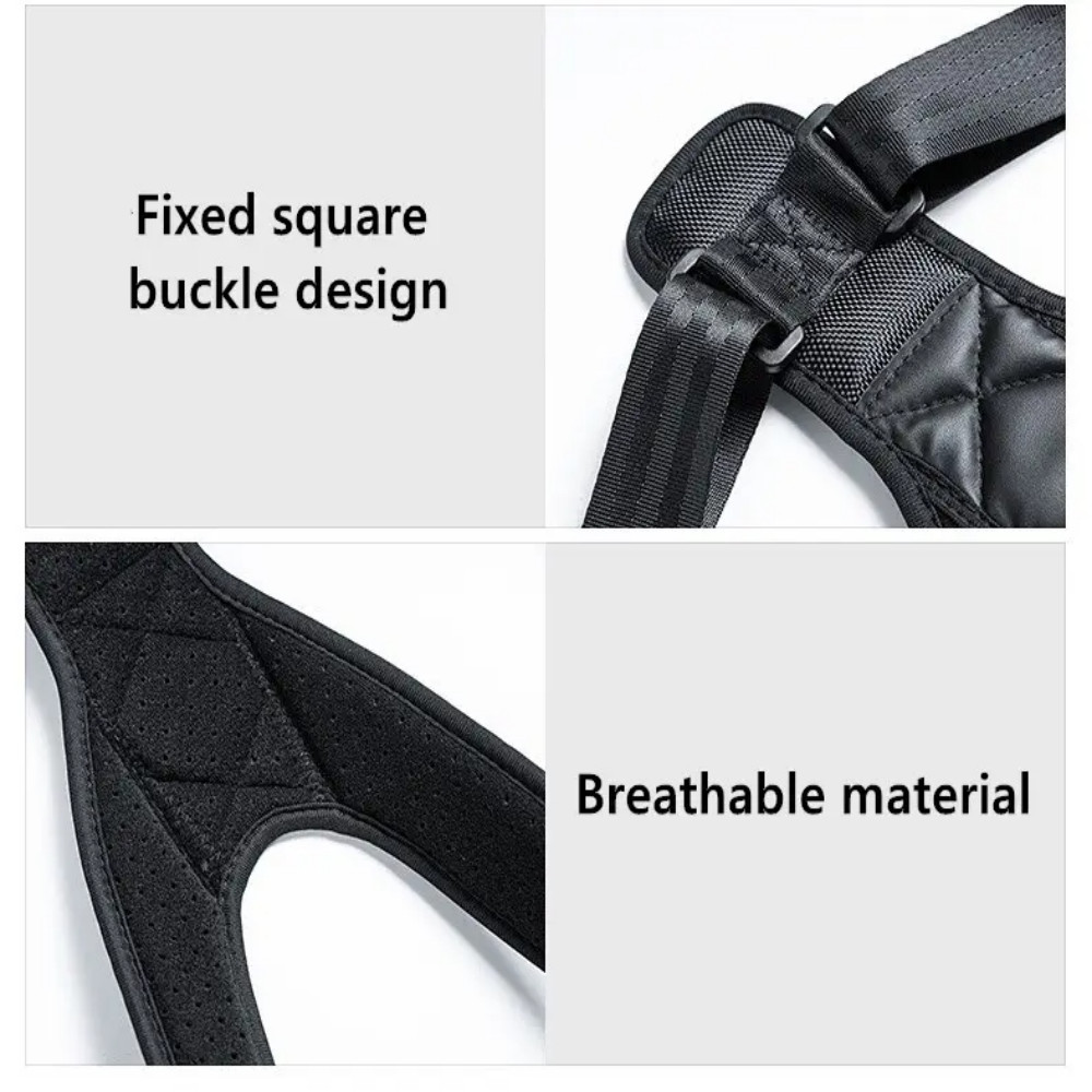 Back Posture Corrector Shoulder Straight Support Brace Belt Therapy Men Women US