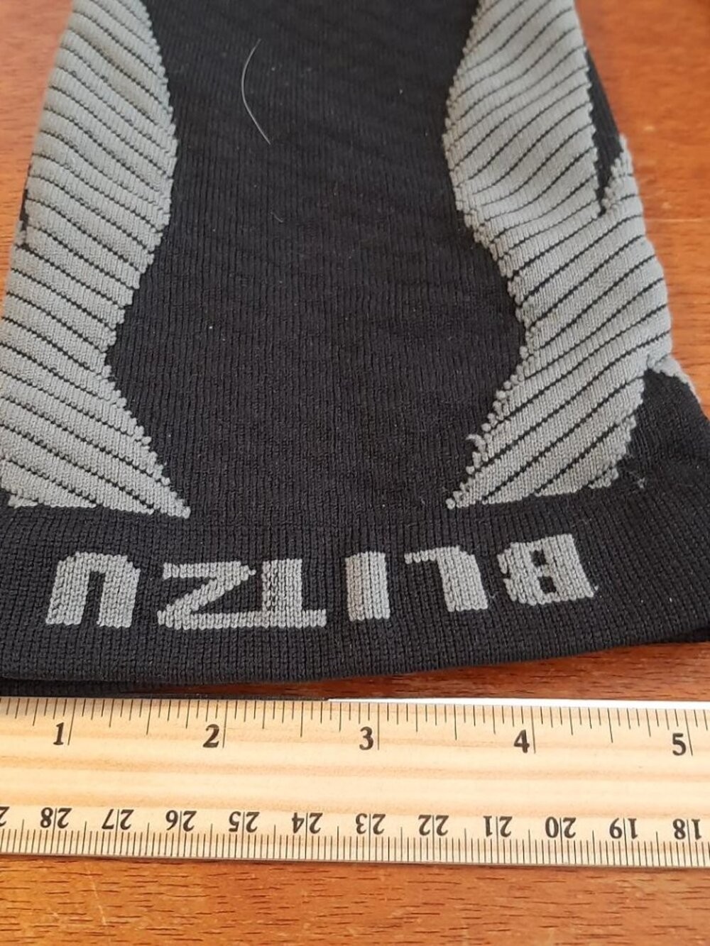 NEW ! Blitzu Black & Gray Compression Calf Sleeves Size 2XL