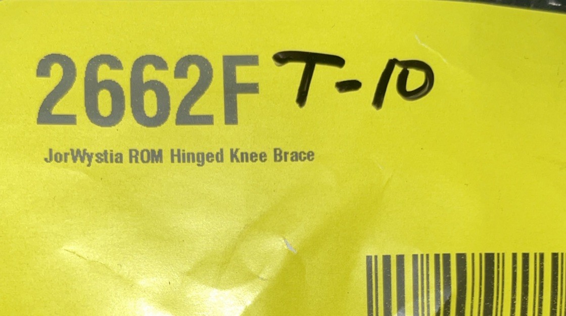 Hinged ROM Knee Brace, Post Op Knee Brace for Recovery Stabilization, ACL, MCL