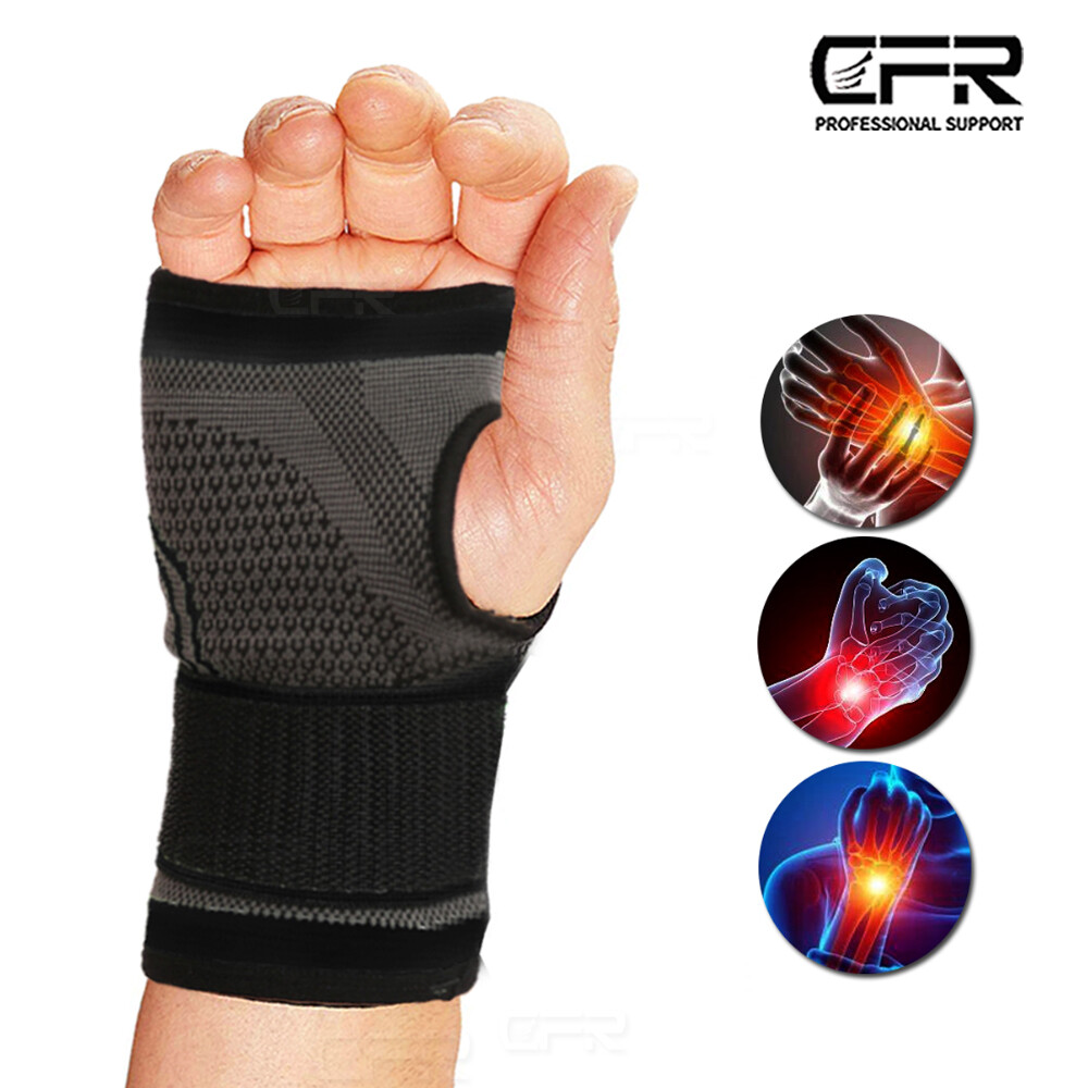 Elastic Compression Wrist Support Brace for Carpal Tunnel Arthritis Sprain Pain