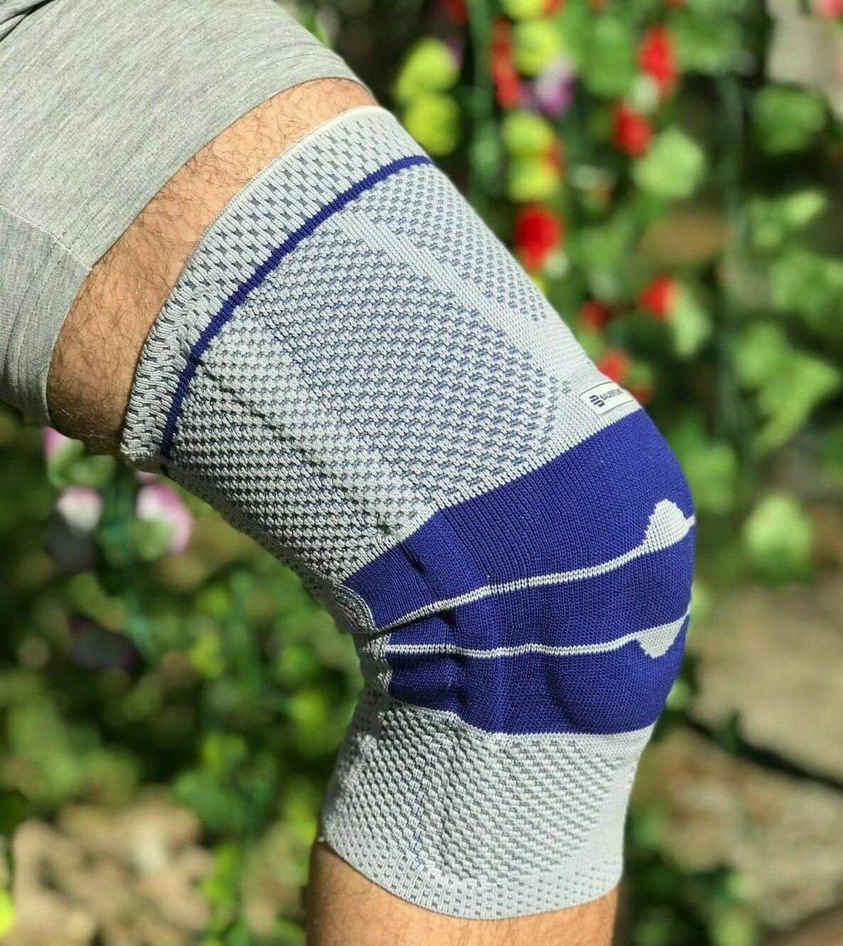 Bauerfeind GenuTrain Size 6 Knee Joint Brace Patella Support ACL MCL Meniscus
