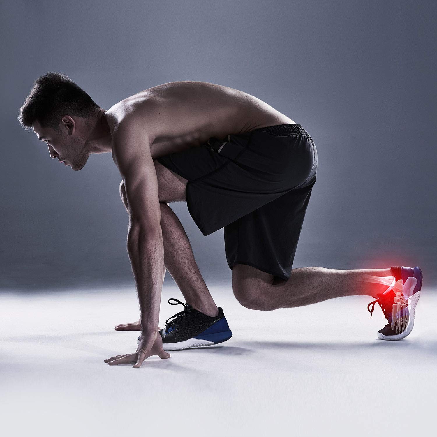 Copper-Infused Ankle Compression Sleeve – All-Day Comfort, Non-Slip Band