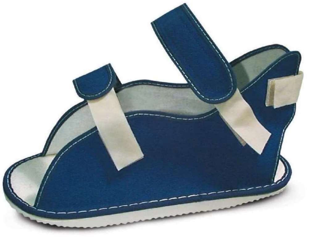 FLA Canvas Rocker Bottom Cast Shoe (Size: S) Blue