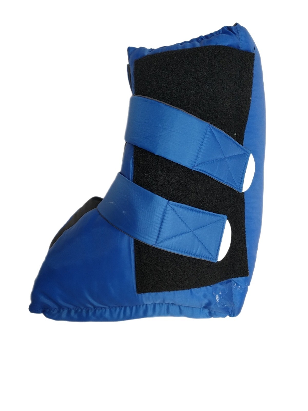 1 Medline HEELMEDIX Boot Adjustable Basic Heel Protector Basic Standard Sz Blue