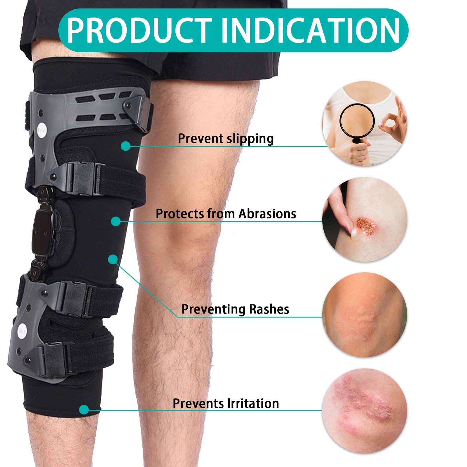 Calf Leg Sleeves & Knee Brace Liners for Men & Women,Running, Gym,Leg Sleeves