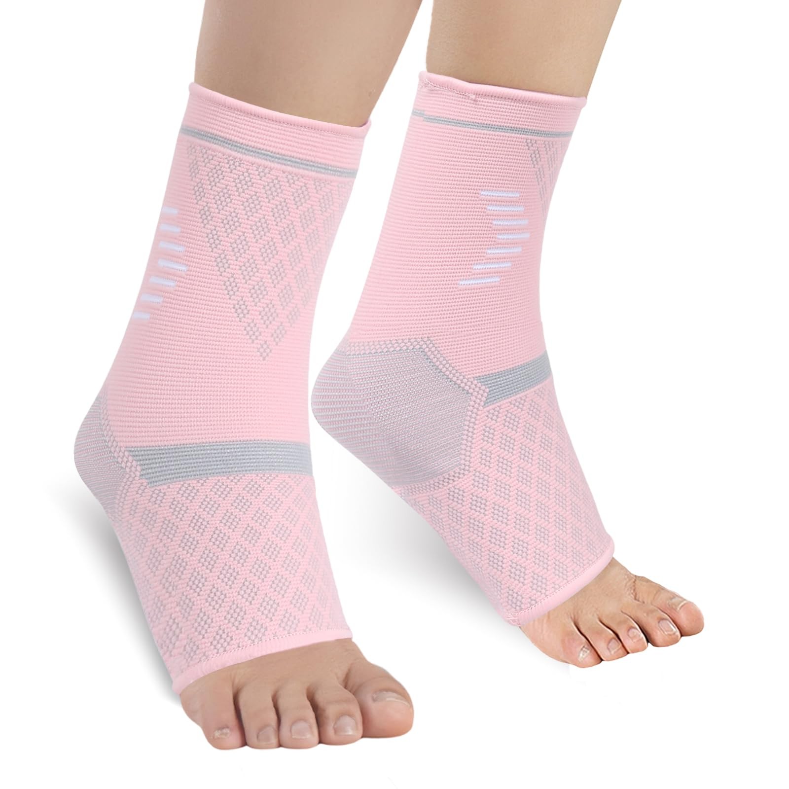 Ankle Brace Compression Sleeve for Plantar Fasciitis Relief,Open Toe Compress…